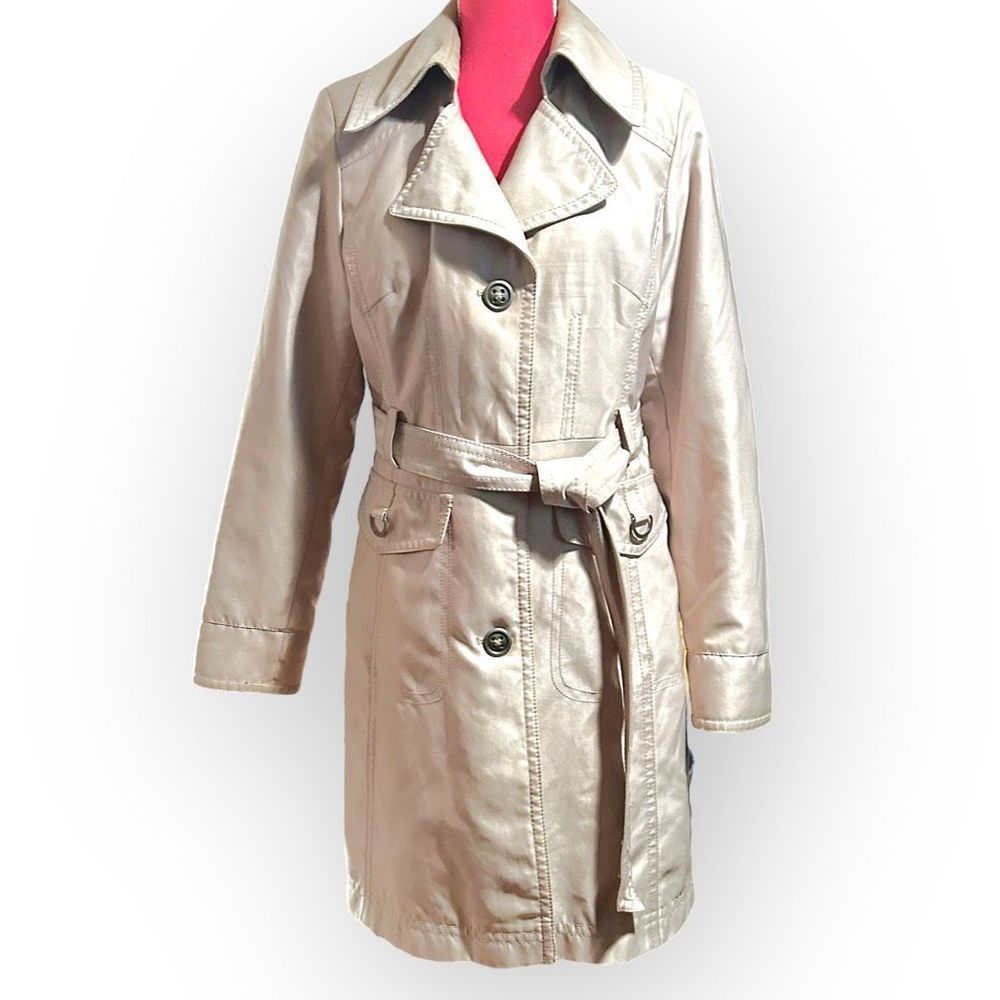 Donatella Women’s Lined Trenchcoat
